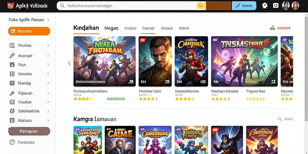 Tampilan antarmuka yang ramah pengguna dan menarik.