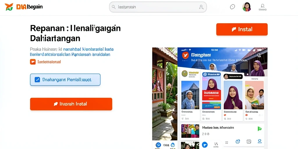 Tampilan antarmuka yang menarik dan mudah digunakan.