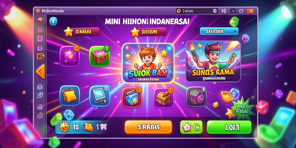 Tampilan antarmuka yang menarik dan sederhana.